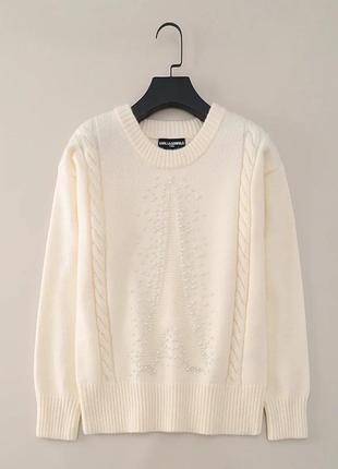 Джемпер кофта светр свитер пуловер karl lagerfeld4 фото