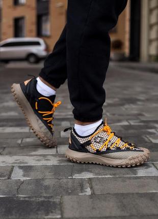 Кроссовки nike acg mountain fly low "fossil"