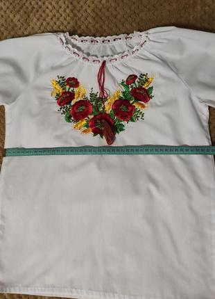 Український національний костюм для дівчинки 8-10р.3 фото