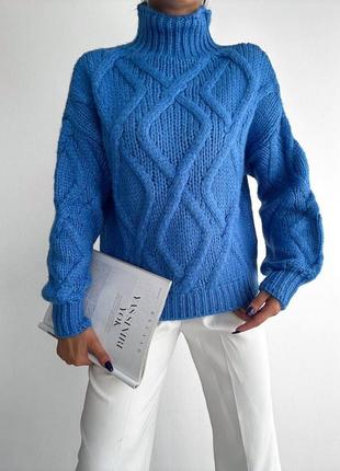 Теплый свитер женский7 фото