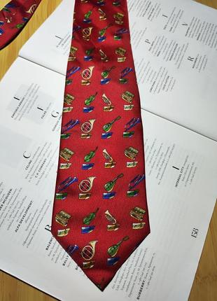Papillon швейцария грузовая 
шелковый галстук оригинальный принт2 фото