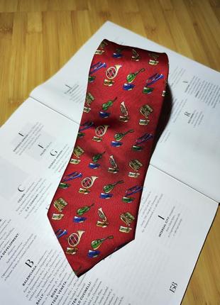 Papillon швейцария грузовая 
шелковый галстук оригинальный принт4 фото