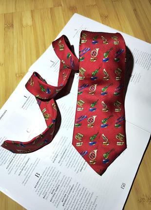 Papillon швейцария грузовая 
шелковый галстук оригинальный принт7 фото
