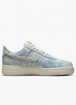 Nike air force 1 07 se light blue2 фото