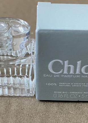 Chloé naturelle eau de parfum парфумована вода 5ml