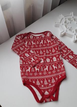 Різдвяний боді новорічний боді