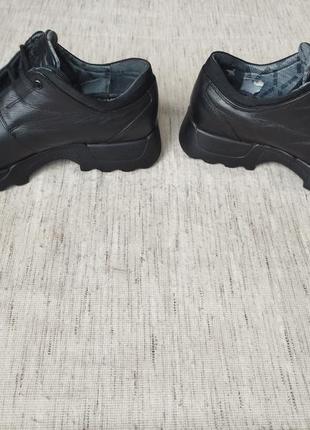 Ботинки из натуральной кожи на мембране mark shoes gore-tex (немечковая) р 397 фото