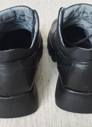 Ботинки из натуральной кожи на мембране mark shoes gore-tex (немечковая) р 398 фото