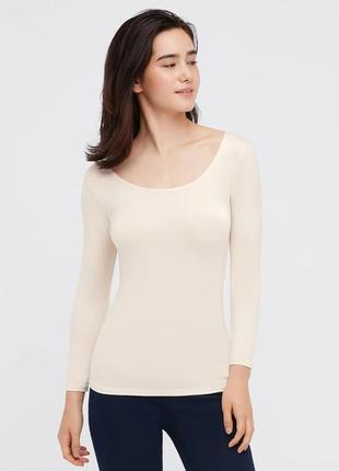 Жіночий лонгслів-термобілизна heattech uniqlo
