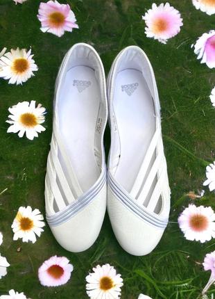 Балетки adidas original 37 р с биркой кожа