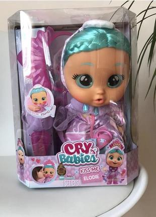 Интерактивная кукла imc toys cry babies kiss me princess elodie принцесса элоди