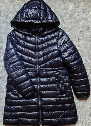 Дитяча куртка zara, тепла подовжена куртка для дівчинки, детская куртка zara