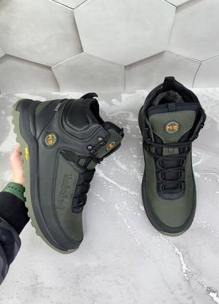 Супер новинка
чоловічі черевики timberland 
t6 хакі хутро