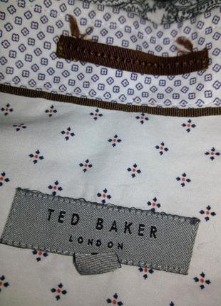 Мужская рубашка дорогого бенда ted baker.оригинал5 фото