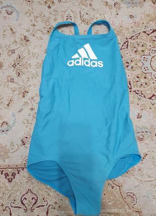 Слитный стильный купальник adidas