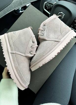 Угги ugg neumel “pink”5 фото