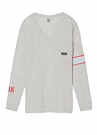 Лонгслив удлиненная кофта victoria’s secret pink оригинал