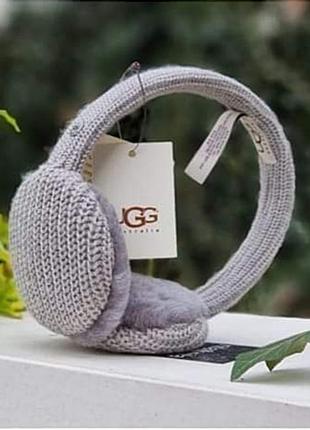 Навушники муфти для тепла оригінал ugg сірі
