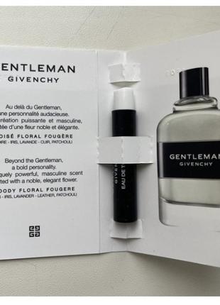 Туалетна вода (пробник) givenchy gentleman 2017 1 мл1 фото