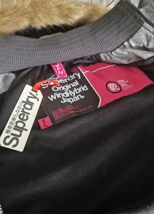 Куртка зимняя новая superdry(оригинал)5 фото