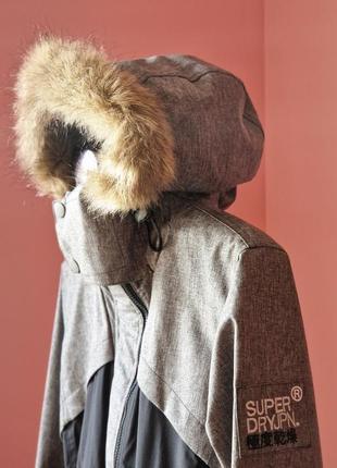 Куртка зимняя новая superdry(оригинал)10 фото