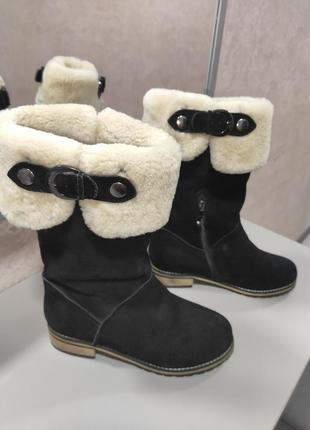 Сапоги женские, зимние, натуральные