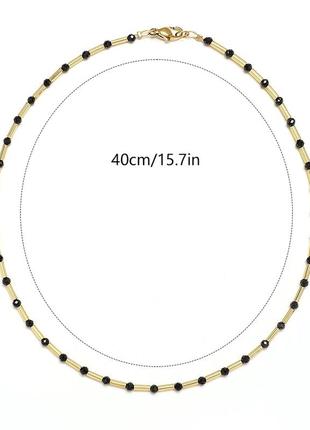 Колье чокер из бисера 2