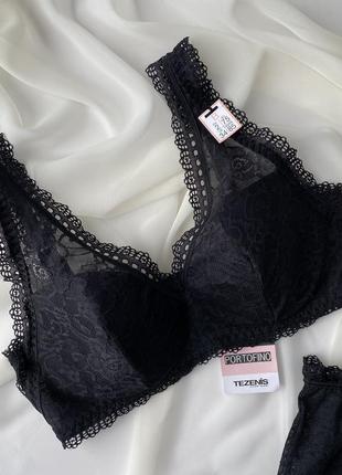 Комплект белья tezenis 75b, бразильяно и кюлоты в размере s4 фото