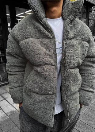 Плюшева курточка всередині утеплювач синтепон3 фото