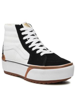 Vans sneakersy sk8-hi stacked vn0a4btw6131 biały