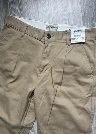 Новые мужские брюки брюки прямые primark chinos relaxed tapered5 фото