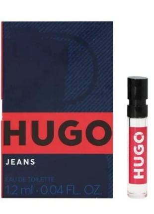 Туалетна вода (пробник) hugo boss hugo jeans 1.5 мл1 фото