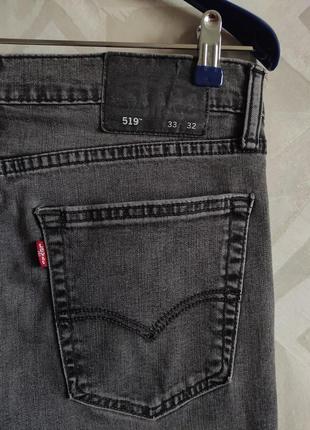 Джинси levis 519 extreme skinny8 фото