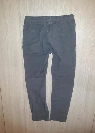 Хлопковые брюки, джоггеры marks &amp; spencer на 8-9 лет4 фото