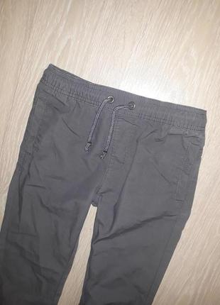 Хлопковые брюки, джоггеры marks &amp; spencer на 8-9 лет2 фото