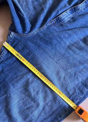 🔗джинси батал синього кольору джинси великого розміру 5-6xl7 фото