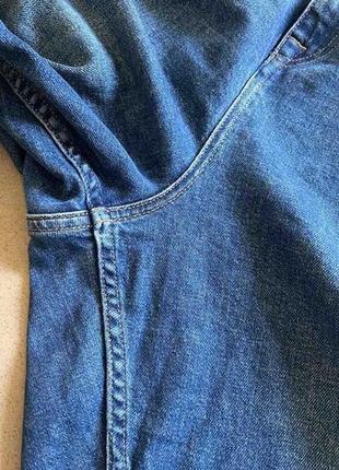 🔗джинси батал синього кольору джинси великого розміру 5-6xl5 фото