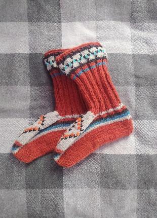Теплые домашние носки (капчури)2 фото
