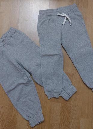 Утепленные спортивные штаны для двойни р 104, 1101 фото