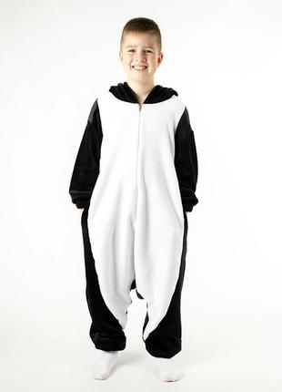Кигуруми пингвин, пижама махровая 110-1646 фото