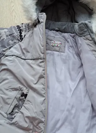 Зимний костюм унисекс: куртка и комбез3 фото