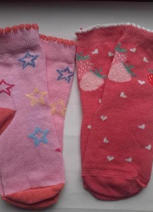 Шкарпетки 2 пари george 1-2 роки eur 19-22