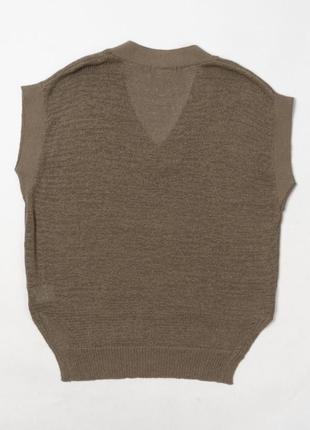 Sense of place v-neck vest&nbsp;japanese женский жилет6 фото