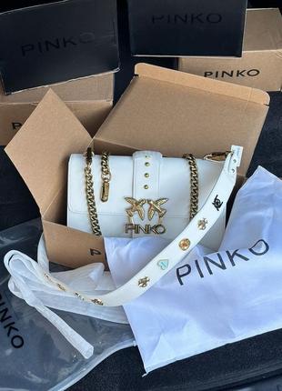 Кожаная сумка pinko