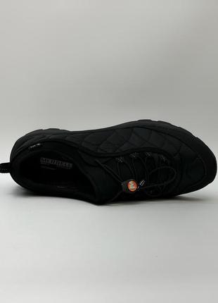 Термо кроссовки merrel ice cap moc 2 черные (до -21 градусов)9 фото