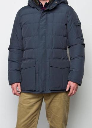 Мужская куртка парка woolrich blizzard jacket town slate размер m-l оригинал1 фото