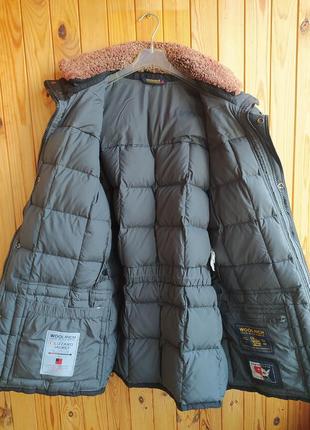 Мужская куртка парка woolrich blizzard jacket town slate размер m-l оригинал4 фото