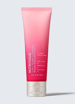 Пенка для умывания 2 в 1estee lauder nutritious 2in1 foam cleanser

125ml