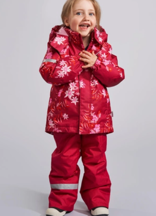 Останні розміри зимового комплекту комбінезон для дівчинки lassie by reima. розмір 92-1408 фото