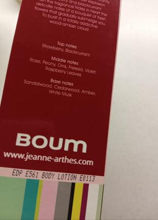 Jeanne arthes boom parfum 100 ml+50 ml крем жля тела.6 фото
